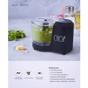 RAE DUNN MINI FOOD CHOPPER